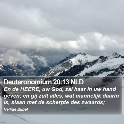 Deuteronomium 20:13 NLD Bible Verse Image