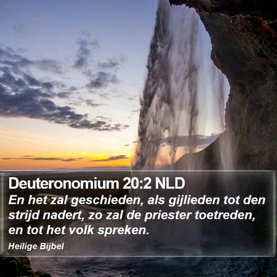 Deuteronomium 20:2 NLD Bible Verse Image