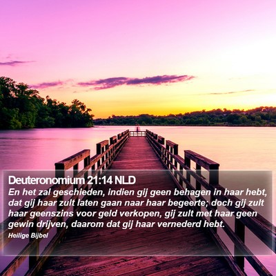 Deuteronomium 21:14 NLD Bible Verse Image