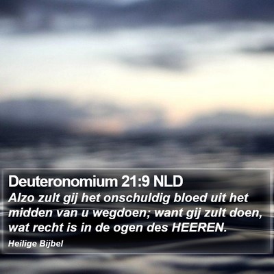 Deuteronomium 21:9 NLD Bible Verse Image