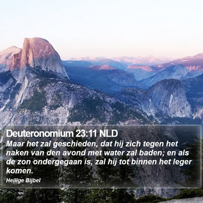 Deuteronomium 23:11 NLD Bible Verse Image