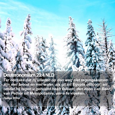 Deuteronomium 23:4 NLD Bible Verse Image