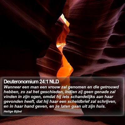 Deuteronomium 24:1 NLD Bible Verse Image