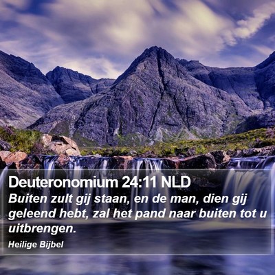Deuteronomium 24:11 NLD Bible Verse Image