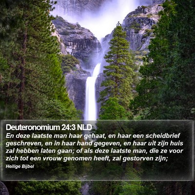 Deuteronomium 24:3 NLD Bible Verse Image