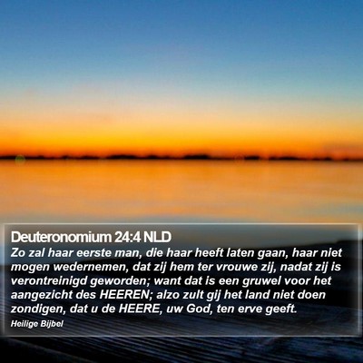 Deuteronomium 24:4 NLD Bible Verse Image