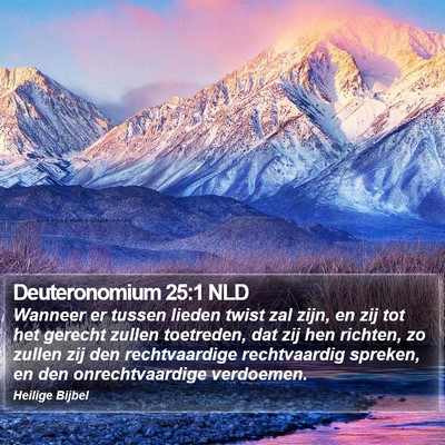 Deuteronomium 25:1 NLD Bible Verse Image