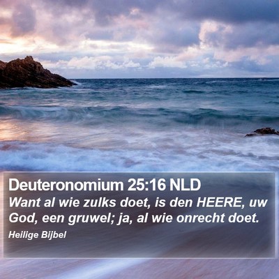 Deuteronomium 25:16 NLD Bible Verse Image