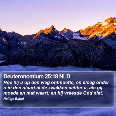 Deuteronomium 25:18 NLD Bible Verse Image
