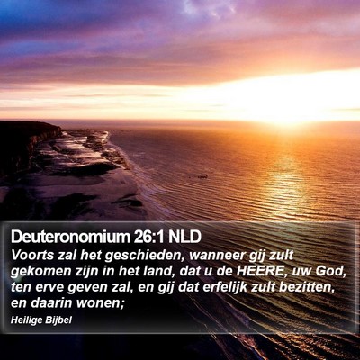 Deuteronomium 26:1 NLD Bible Verse Image