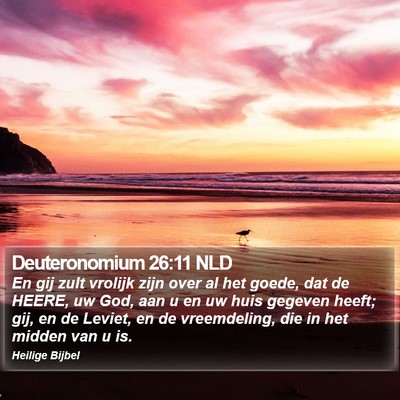 Deuteronomium 26:11 NLD Bible Verse Image