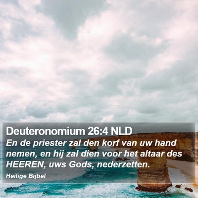 Deuteronomium 26:4 NLD Bible Verse Image