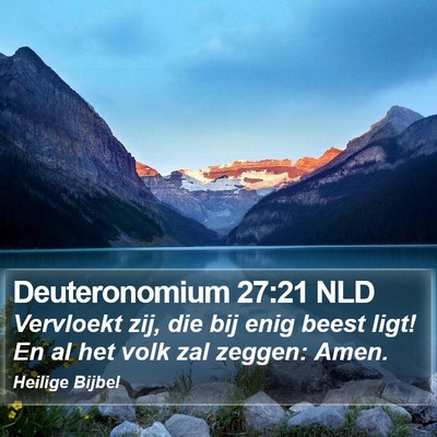 Deuteronomium 27:21 NLD Bible Verse Image