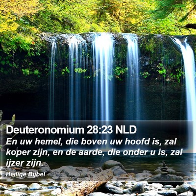 Deuteronomium 28:23 NLD Bible Verse Image