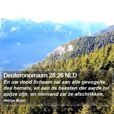 Deuteronomium 28:26 NLD Bible Verse Image