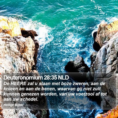 Deuteronomium 28:35 NLD Bible Verse Image