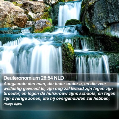 Deuteronomium 28:54 NLD Bible Verse Image