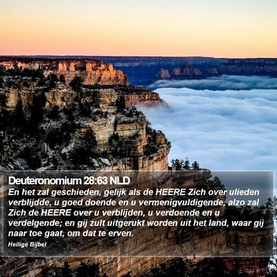 Deuteronomium 28:63 NLD Bible Verse Image