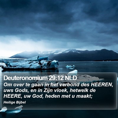 Deuteronomium 29:12 NLD Bible Verse Image