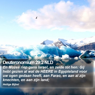 Deuteronomium 29:2 NLD Bible Verse Image