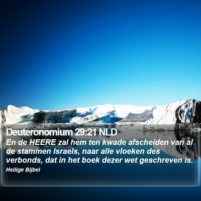 Deuteronomium 29:21 NLD Bible Verse Image