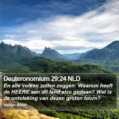 Deuteronomium 29:24 NLD Bible Verse Image
