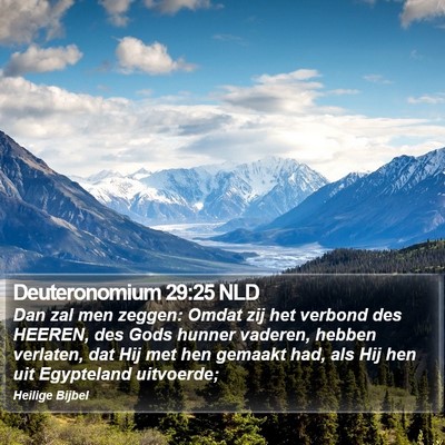 Deuteronomium 29:25 NLD Bible Verse Image