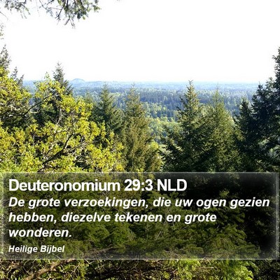 Deuteronomium 29:3 NLD Bible Verse Image