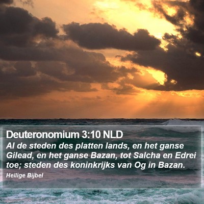 Deuteronomium 3:10 NLD Bible Verse Image