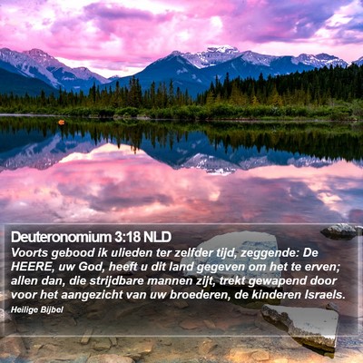 Deuteronomium 3:18 NLD Bible Verse Image