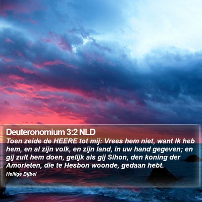 Deuteronomium 3:2 NLD Bible Verse Image