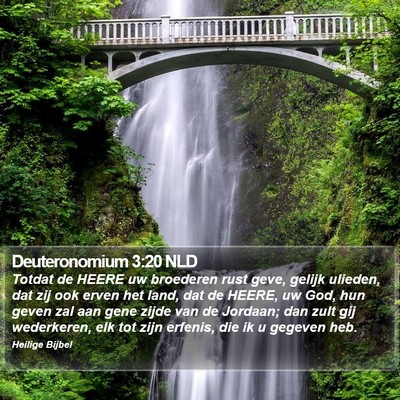 Deuteronomium 3:20 NLD Bible Verse Image