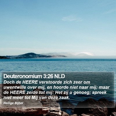 Deuteronomium 3:26 NLD Bible Verse Image