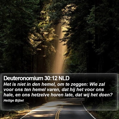 Deuteronomium 30:12 NLD Bible Verse Image