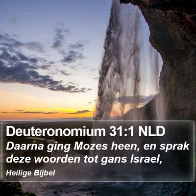 Deuteronomium 31:1 NLD Bible Verse Image