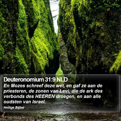 Deuteronomium 31:9 NLD Bible Verse Image