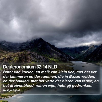 Deuteronomium 32:14 NLD Bible Verse Image