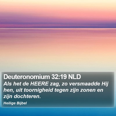Deuteronomium 32:19 NLD Bible Verse Image
