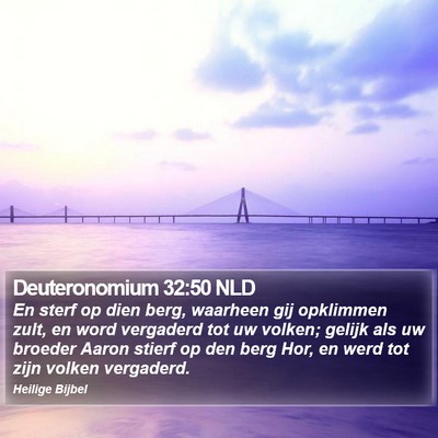 Deuteronomium 32:50 NLD Bible Verse Image