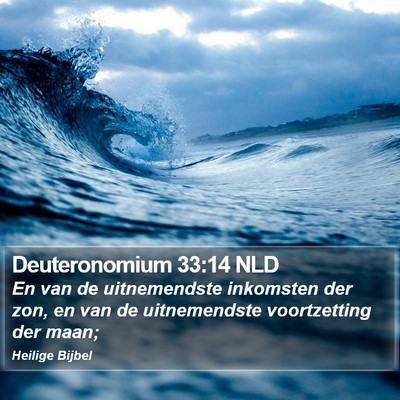 Deuteronomium 33:14 NLD Bible Verse Image