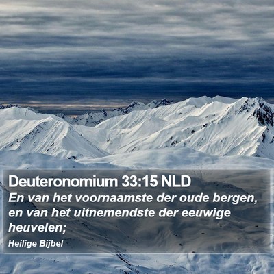 Deuteronomium 33:15 NLD Bible Verse Image