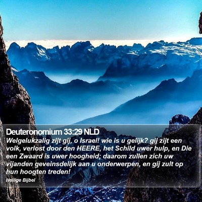 Deuteronomium 33:29 NLD Bible Verse Image