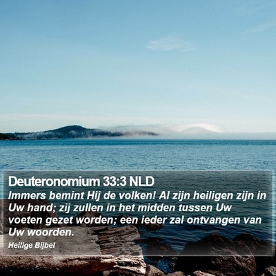 Deuteronomium 33:3 NLD Bible Verse Image
