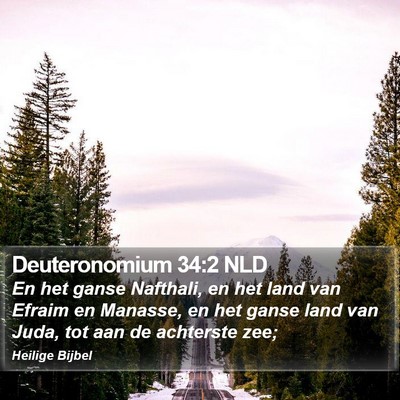Deuteronomium 34:2 NLD Bible Verse Image