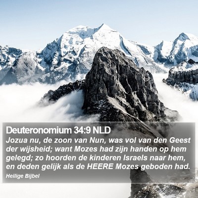 Deuteronomium 34:9 NLD Bible Verse Image