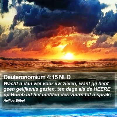 Deuteronomium 4:15 NLD Bible Verse Image