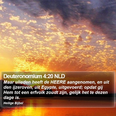 Deuteronomium 4:20 NLD Bible Verse Image