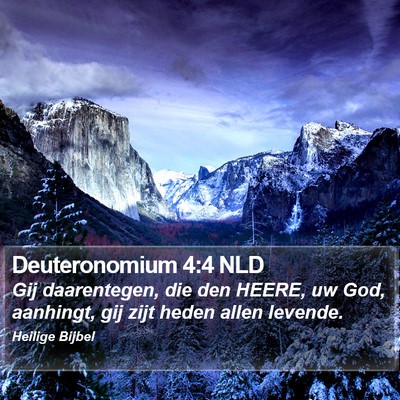 Deuteronomium 4:4 NLD Bible Verse Image