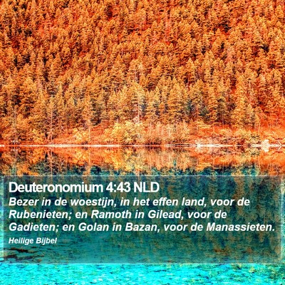 Deuteronomium 4:43 NLD Bible Verse Image
