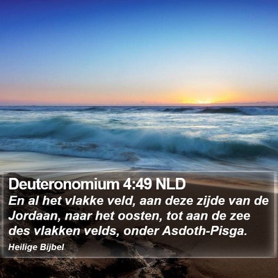 Deuteronomium 4:49 NLD Bible Verse Image